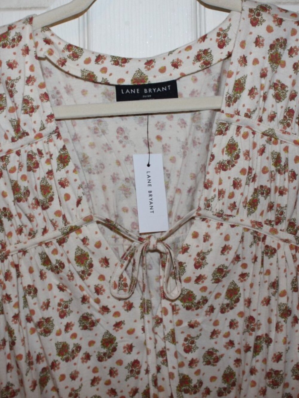 NWT Lane Bryant Top BOHO Look size 26/28 CUTE - Picture 2 of 7